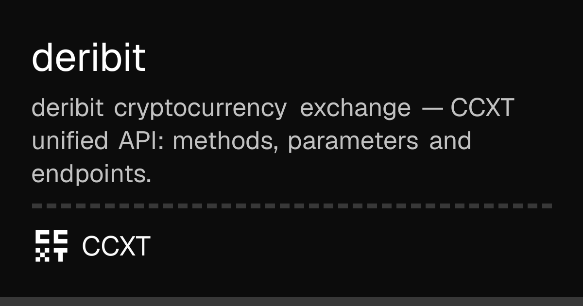deribit